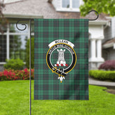 McLean Hunting Ancient Tartan Crest Garden Flag